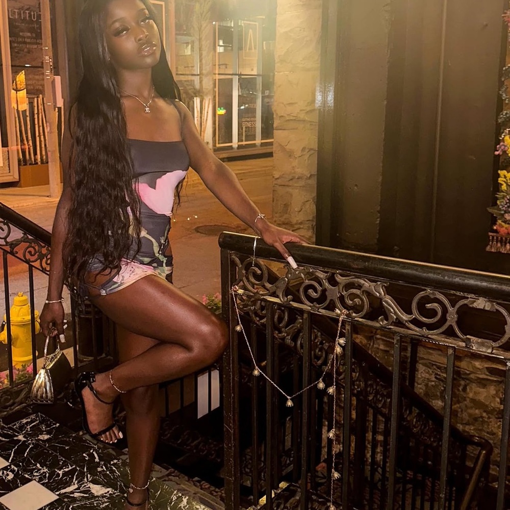 Fashion Nova Multicolor Mini Dress